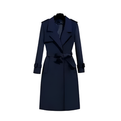 Celine β Stylish Korean Slim-Fit Trenchcoat for Women
