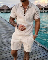 Franz β Luxurious Men's Polo and Shorts Summer Set