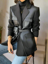 AmΓ©lie β Timeless Womenβs Leather Blazer