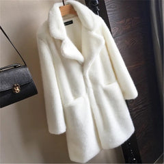 Alex – Luxurious Faux Fur Women’s Coat