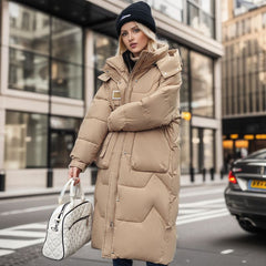 Elise – Women’s Elegant Winter Coat with Removable Hood