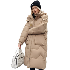 Elise – Women’s Elegant Winter Coat with Removable Hood