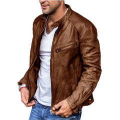 Ryan – Versatile Leather Jacket for Men