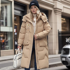 Elise – Women’s Elegant Winter Coat with Removable Hood