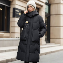 Elise – Women’s Elegant Winter Coat with Removable Hood