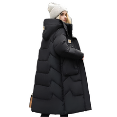 Elise – Women’s Elegant Winter Coat with Removable Hood