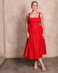 Carina β Comfy Elegant Women's Dress