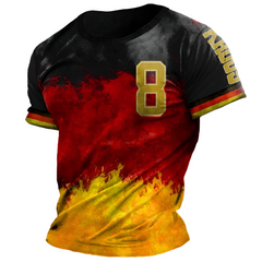 Ginno – Retro German Flag Men’s T-Shirt