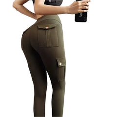 Aurora β TrendVibe Cargo Leggings for Women