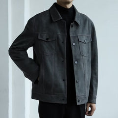 Giovanni β Luxury Suede Jacket for Men