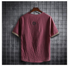 Bruce – Boho-Inspired Loose Shirt for Men