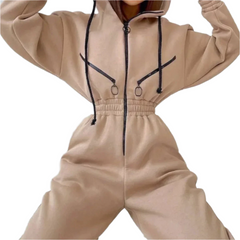 Alexandra – Luxe Fleece Lined Women’s Jumpsuit