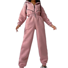 Alexandra – Luxe Fleece Lined Women’s Jumpsuit