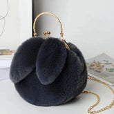 Bianca β Adorable Plush Womenβs Handbag