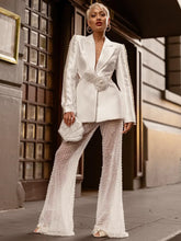 Elena β Elegant Pearl V-Neck Womenβs Set