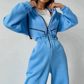 Alexandra β Luxe Fleece Lined Womenβs Jumpsuit