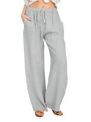 Alessandra – Relaxed Fit Women's Linen Casual Pants