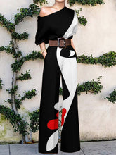 Isabella β Casual One-Shoulder Women's Jumpsuit