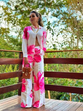 Andrea β Floral Print Womenβs Spring & Autumn Office Set