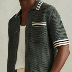 Giovanni – Men’s Luxury Knit Short Sleeve Polo Shirt