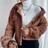 Chiara β Cozy Teddy Jacket for Women