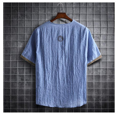 Bruce – Boho-Inspired Loose Shirt for Men