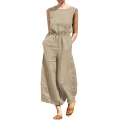 Crissa – Stylish Women's Linen Jumpsuit