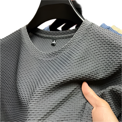 Elias– Men’s Short-Sleeve Mesh T-Shirt