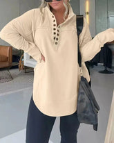 Alessia β Plush-Lined Womenβs Winter Pullover