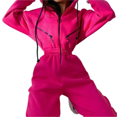 Alexandra – Luxe Fleece Lined Women’s Jumpsuit