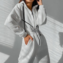 Alexandra – Luxe Fleece Lined Women’s Jumpsuit
