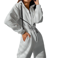 Alexandra – Luxe Fleece Lined Women’s Jumpsuit