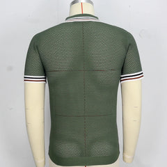 Giovanni – Men’s Luxury Knit Short Sleeve Polo Shirt