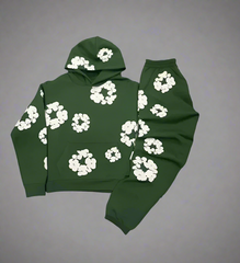 Luca – Floral Streetwear Tracksuit for Unisex