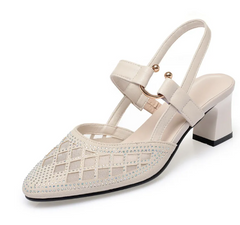 Gabriella – Elegant Pointed Leather Women’s Sandals