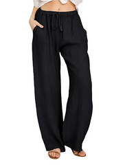 Alessandra – Relaxed Fit Women's Linen Casual Pants