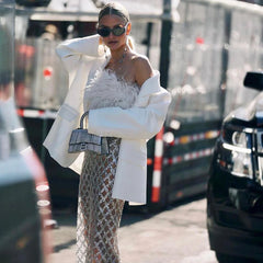 Elena β Off-Shoulder Sequin Two-Piece Party Set for Women