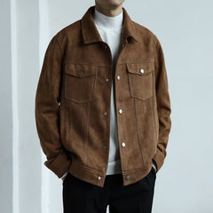 Giovanni β Luxury Suede Jacket for Men