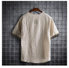 Bruce – Boho-Inspired Loose Shirt for Men