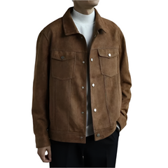 Giovanni β Luxury Suede Jacket for Men
