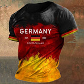 Ginno β Retro German Flag Menβs T-Shirt