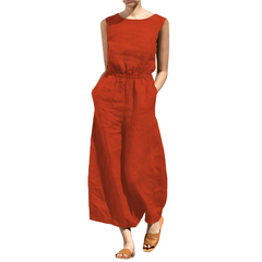 Crissa – Stylish Women's Linen Jumpsuit