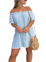 Aria – Effortlessly Chic Women’s Casual Denim Dress