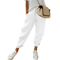 Alessia – Lightweight Women’s Linen Trousers