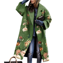 Camille – Stylish Checked Women’s Coat for Any Occasion