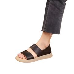 Clara – Timeless Comfort in Genuine Leather Sandals for Women