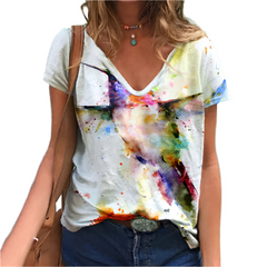 Clara – Nature-Inspired Graphic Women’s T-Shirt