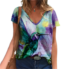 Clara – Nature-Inspired Graphic Women’s T-Shirt