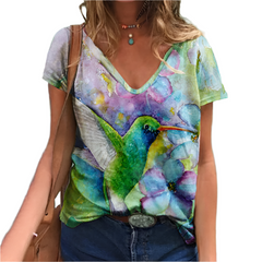 Clara – Nature-Inspired Graphic Women’s T-Shirt