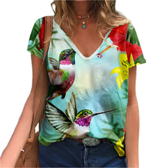 Clara – Nature-Inspired Graphic Women’s T-Shirt